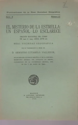 EL MISTERIO DE LA ESTRELLA: UN ESPAÑOL LO ESCLARECE