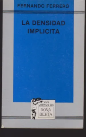 LA DENSIDAD IMPLICITA