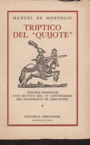 TRIPTICO DEL QUIJOTE