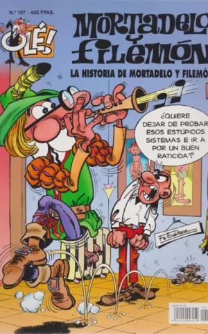 MORTADELO Y FILEMÓN. LA HISTORIA DE MORTADELO Y FILEMÓN. Nº107