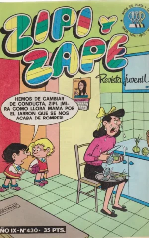 ZIPI Y ZAPE. Nº430. AÑO IX. REVISTA JUVENIL