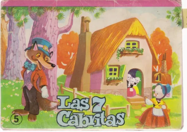 LAS 7 CABRITAS. Nº5. CUENTOS CLASICOS PANORAMICOS
