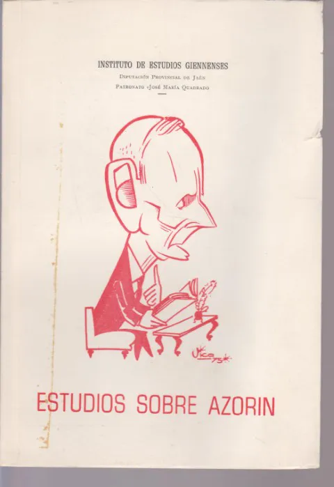 ESTUDIOS SOBRE AZORIN. BOLETIN DEL INSTITUTO DE ESTUDIOS GIENNENSES