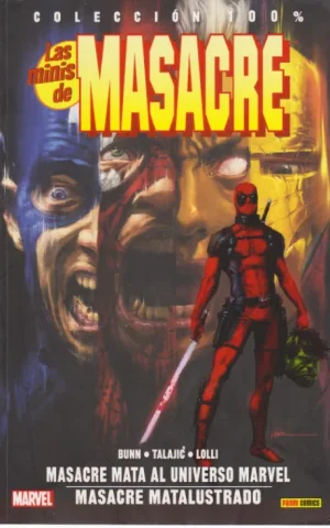 LAS MINIS DE MASACRE. MASACRE MATA AL UNIVERSO MARVEL. MASACRE MATALUSTRADO. 2