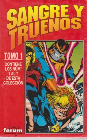 SANGRE Y TRUENOS. TOMO 1. CONTIENE LOS NUM. 1 AL 7 DE ESTA COLECCION. COMPLETO