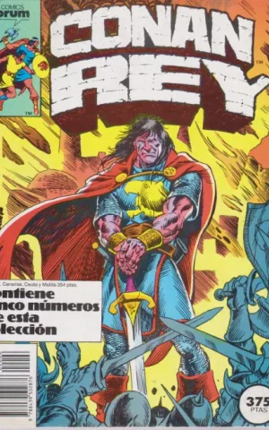 CONAN REY. CONTIENE CINCO NUMEROS DE ESTA COLECCION. TOMO DEL NÚMERO 51 AL 55