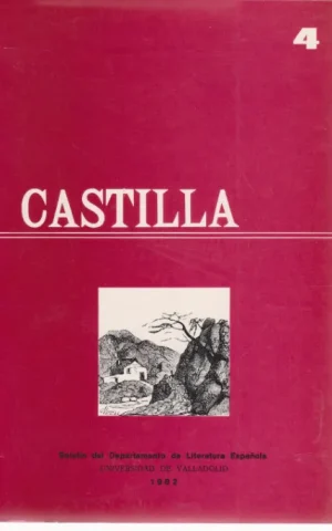 CASTILLA. BOLETIN DEL DEPARTAMENTO DE LITERATURA ESPAÑOLA. Nº4