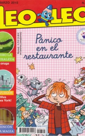LEO LEO. PÁNICO EN EL RESTAURANTE. Nº315. MARZO 2015