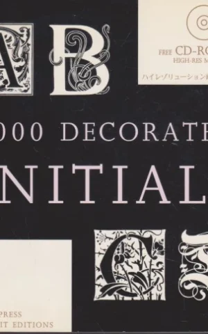 1000 DECORATED INITIALS + CD ROM