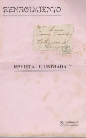 RENACIMIENTO. REVISTA ILUSTRADA DE TEATRO. AÑO I. NÚM. 6. SALAMANCA 20 DE MARZO DE 1910