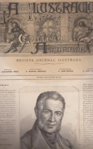 LA ILUSTRACIÓN DE GALLEGA Y ASTURIANA. REVISTA DECENAL ILUSTRADA. AÑO I. NÚMEROS 29-30-31-32-33-34-35-36