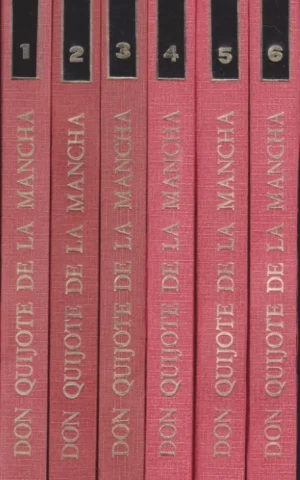 DON QUIJOTE DE LA MANCHA. 6 TOMOS. COMPLETO