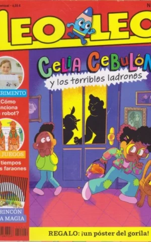 LEO LEO. CELIA CEBULÓN Y LOS TERRIBLES LADRONES. Nº400. 2012
