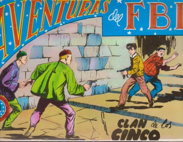 AVENTURAS DEL FBI. Nº 107. CLAN DE LOS CINCO