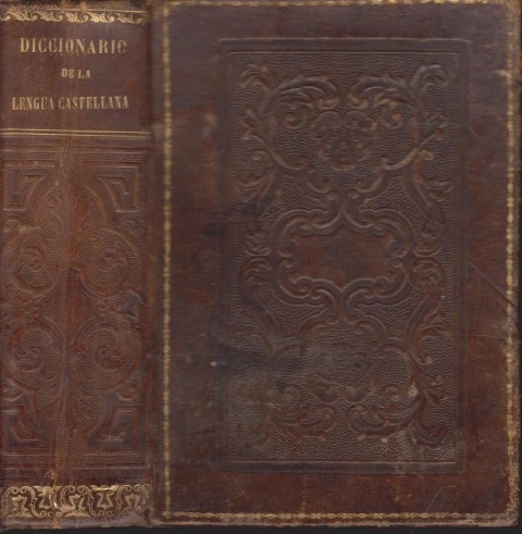 DICCIONARIO MANUAL DE LA LENGUA CASTELLANA, ARREGLADO Á LA ORTOGRAFÍA DE LA ACADEMIA ESPAÑOLA Y EL MÁS COMPLETO DE CUANTOS SE HAN PUBLICADO HASTA EL DÍA, POR D. RAMÓN CAMPUZANO