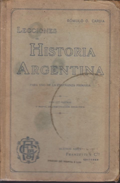 LECCIONES DE HISTORIA ARGENTINA