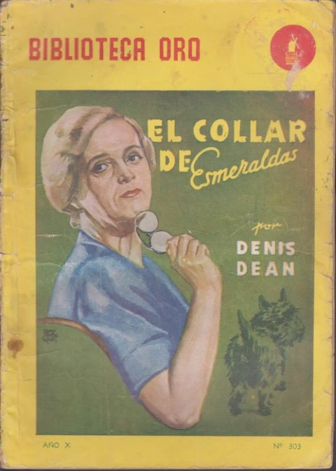 EL COLLAR DE ESMERALDAS. BIBLIOTECA ORO Nº303
