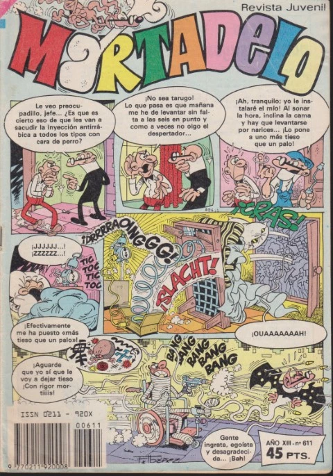MORTADELO. REVISTA JUVENIL. AÑO XIII. Nº611