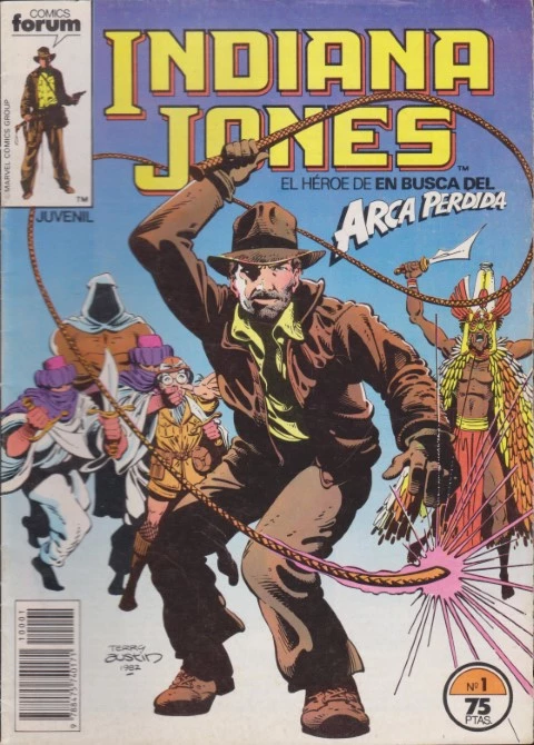 INDIANA JONES. EL HEROE DE EN BUSCA DEL ARCA PERDIDA. Nº1