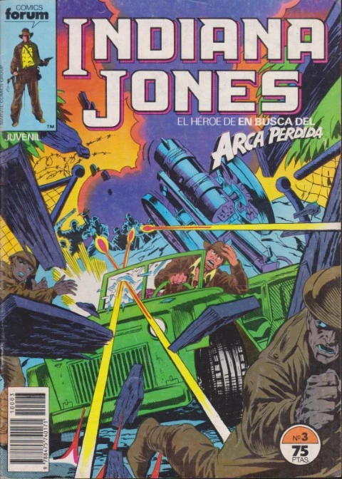 INDIANA JONES. EL HEROE DE EN BUSCA DEL ARCA PERDIDA. Nº3