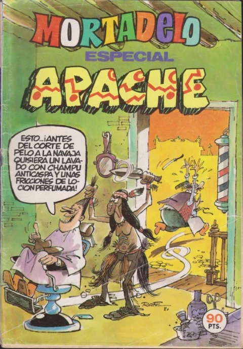 MORTADELO ESPECIAL APACHE. Nº127