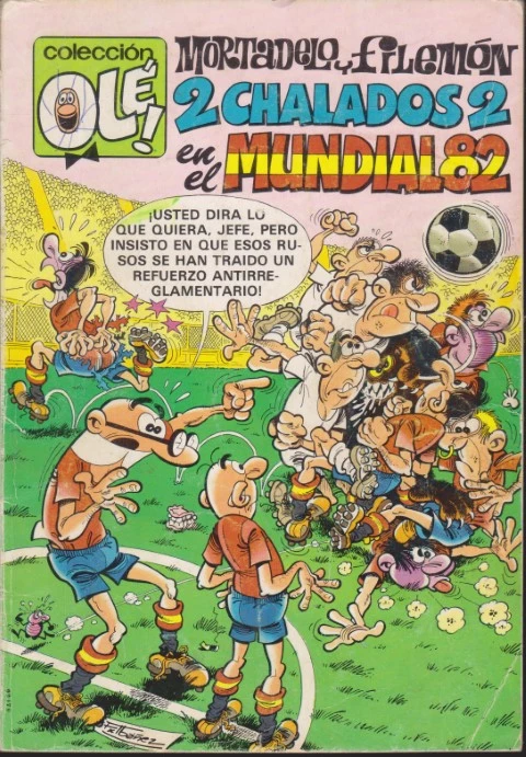 MORTADELO Y FILEMÓN. 2 CHALADOS 2 EN EL MUNDIAL 82. Nº242