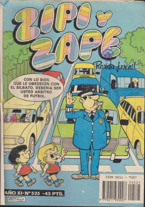 ZIPI Y ZAPE. AÑO XI. Nº525