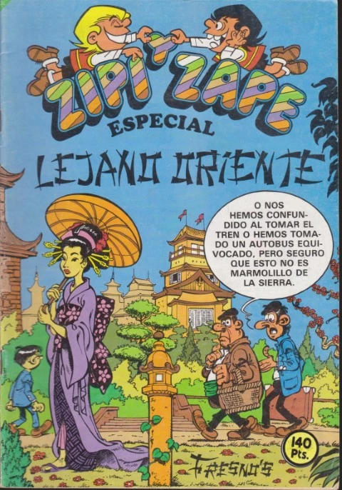 ZIPI Y ZAPE. ESPECIAL LEJANO ORIENTE. Nº139