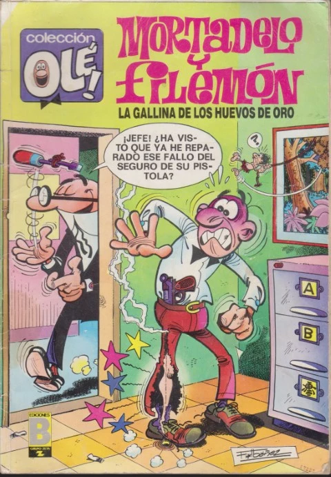 MORTADELO Y FILEMÓN. LA GALLINA DE LOS HUEVOS DE ORO. 126-M.79
